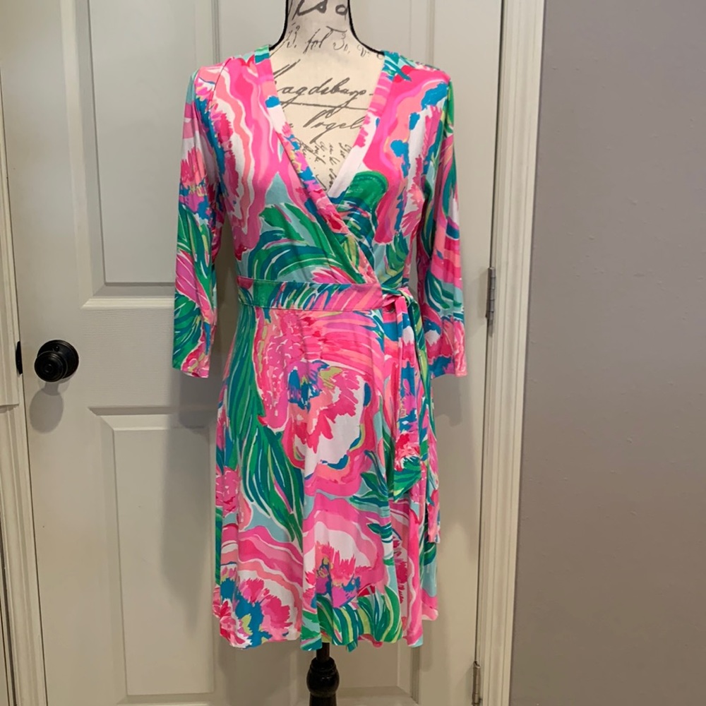 Lilly Pulitzer Emilia wrap dress medium